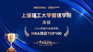 喜报！上海理工大学MBA项目荣获2024年“中国商学院”教育盛典多个奖项！