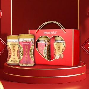 多福开心果礼盒900克新年臻选，健康美味传递节日祝福