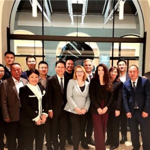 中奥企业家代表团访问维也纳 围绕科技创新深化合作