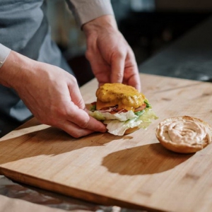 天然优质食材打造健康新式汉堡体验