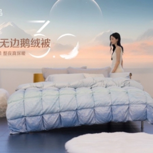罗莱超柔无边鹅绒被入选轻工创新消费品指南
