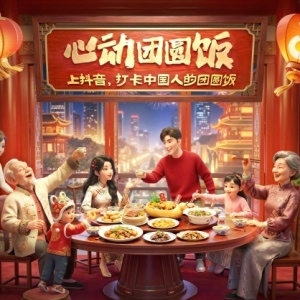 抖音携手央视打造团圆饭盛宴，让年味在传承中创新