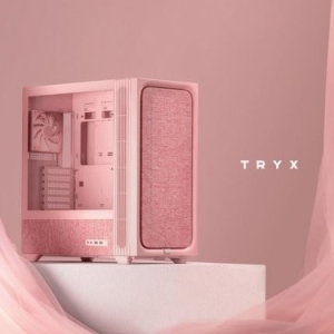 TRYX推出粉色FLOVA机箱 打造多巴胺设计美学体验