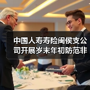 中国人寿寿险闽侯支公司开展岁末年初防范非法金融活动宣传活动（图2）