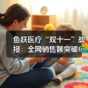 鱼跃医疗“双十一”战报:全网销售额突破6亿 蝉联家用医疗器械行业第一(图2) 鱼跃医疗“双十一”战报:全网销售额突破6亿 蝉联家用医疗器械行业第一(图2)