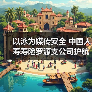 以泳为媒传安全 中国人寿寿险罗源支公司护航金融平安（图1）