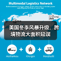美国冬季风暴升级,跨境物流大面积延误(图4) 美国冬季风暴升级,跨境物流大面积延误(图4)