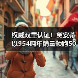 权威双重认证!黛安蒂以954吨年销量领跑50+熟龄肌护肤赛道(图2) 权威双重认证!黛安蒂以954吨年销量领跑50+熟龄肌护肤赛道(图2)