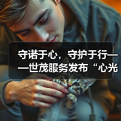 守诺于心,守护于行——世茂服务发布“心光”产品品牌服务体系(图1) 守诺于心,守护于行——世茂服务发布“心光”产品品牌服务体系(图1)