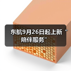 东航9月26日起上新“陪伴服务”(图4) 东航9月26日起上新“陪伴服务”(图4)