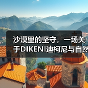 沙漠里的坚守，一场关于DIKENI迪柯尼与自然的长期主义对话（图1）