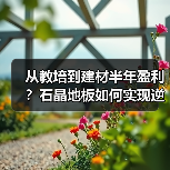 从教培到建材半年盈利？石晶地板如何实现逆袭（图1）