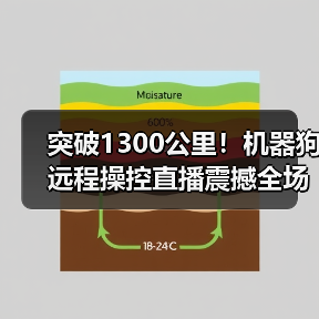 突破1300公里！机器狗远程操控直播震撼全场（图4）