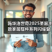 施华洛世奇2025圣诞主题家居摆件系列闪耀登场(图1) 施华洛世奇2025圣诞主题家居摆件系列闪耀登场(图1)