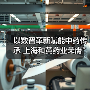 以数智革新赋能中药传承 上海和黄药业荣膺 以数智革新赋能中药传承 上海和黄药业荣膺