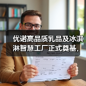 优诺高品质乳品及冰淇淋智慧工厂正式奠基,生产链垂直整合将再度深化(图2) 优诺高品质乳品及冰淇淋智慧工厂正式奠基,生产链垂直整合将再度深化(图2)