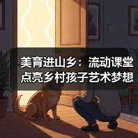 美育进山乡：流动课堂点亮乡村孩子艺术梦想