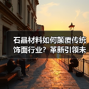 石晶材料如何颠覆传统饰面行业？革新引领未来家居变革