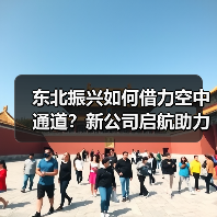 东北振兴如何借力空中通道？新公司启航助力发展