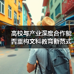 高校与产业深度合作能否重构文科教育新范式？
