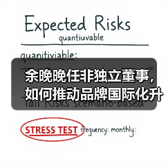 余晚晚任非独立董事，如何推动品牌国际化升级？