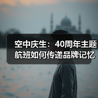 空中庆生：40周年主题航班如何传递品牌记忆？（图4）