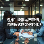 抱抱”唤醒城市温情,情感仪式感如何转化为黄金艺术收藏?(图4) 抱抱”唤醒城市温情,情感仪式感如何转化为黄金艺术收藏?(图4)