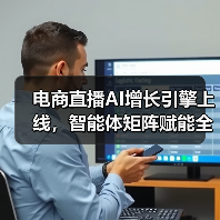 电商直播AI增长引擎上线,智能体矩阵赋能全链路运营(图2) 电商直播AI增长引擎上线,智能体矩阵赋能全链路运营(图2)