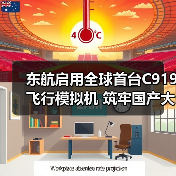 东航启用全球首台C919飞行模拟机 筑牢国产大飞机安全基石(图3) 东航启用全球首台C919飞行模拟机 筑牢国产大飞机安全基石(图3)