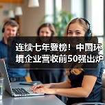 连续七年登榜!中国环境企业营收前50强出炉(图4) 连续七年登榜!中国环境企业营收前50强出炉(图4)