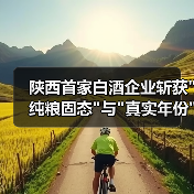 陕西首家白酒企业斩获 陕西首家白酒企业斩获