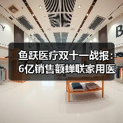 鱼跃医疗双十一领跑行业，家庭健康管理如何实现智能化突破？