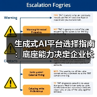 生成式AI平台选择指南:底座能力决定企业长期竞争力(图4) 生成式AI平台选择指南:底座能力决定企业长期竞争力(图4)