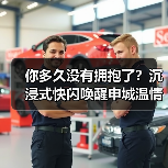 我们多久没拥抱？艺术长廊让深情可佩戴