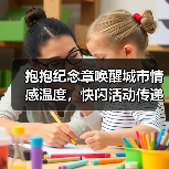 抱抱纪念章唤醒城市情感温度,快闪活动传递温暖(图4) 抱抱纪念章唤醒城市情感温度,快闪活动传递温暖(图4)