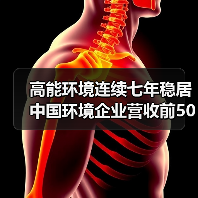 高能环境连续七年稳居中国环境企业营收前50强TOP5（图2）