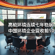 高能环境连续七年稳居中国环境企业营收前50强TOP5