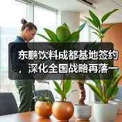 东鹏饮料成都基地签约，深化全国战略再落一子