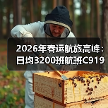 2026年春运航旅高峰：日均3200班航班C919助力出行（图2）