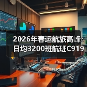 2026年春运航旅高峰：日均3200班航班C919助力出行（图4）