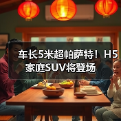 车长5米超帕萨特!H5家庭SUV将登场(图4) 车长5米超帕萨特!H5家庭SUV将登场(图4)