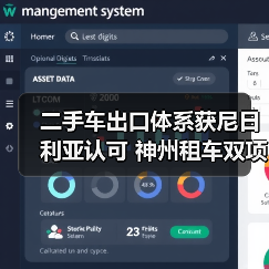二手车出口体系获尼日利亚认可 神州租车双项荣誉