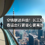 空铁联运升级！长三角春运出行更省心更高效