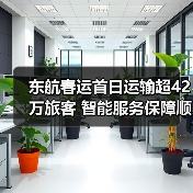 东航春运首日运输超42万旅客 智能服务保障顺畅出行(图3) 东航春运首日运输超42万旅客 智能服务保障顺畅出行(图3)
