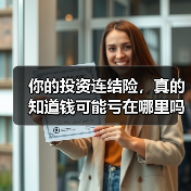 你的投资连结险,真的知道钱可能亏在哪里吗?(图4) 你的投资连结险,真的知道钱可能亏在哪里吗?(图4)