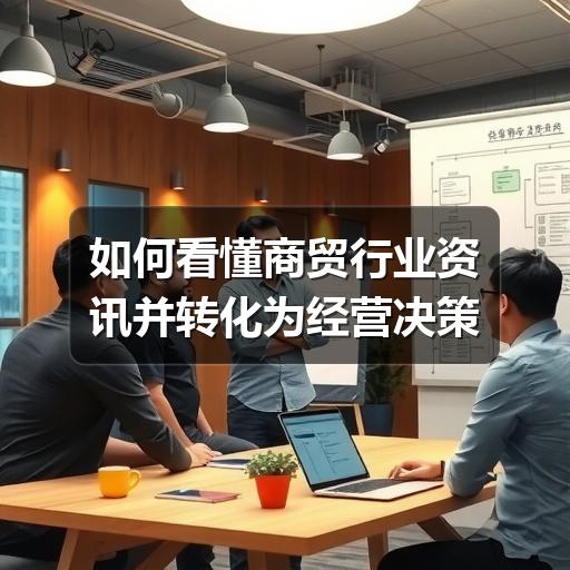 如何看懂商贸行业资讯并转化为经营决策