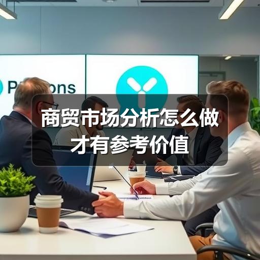 商贸市场分析怎么做才有参考价值