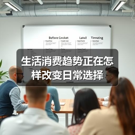 生活消费趋势正在怎样改变日常选择