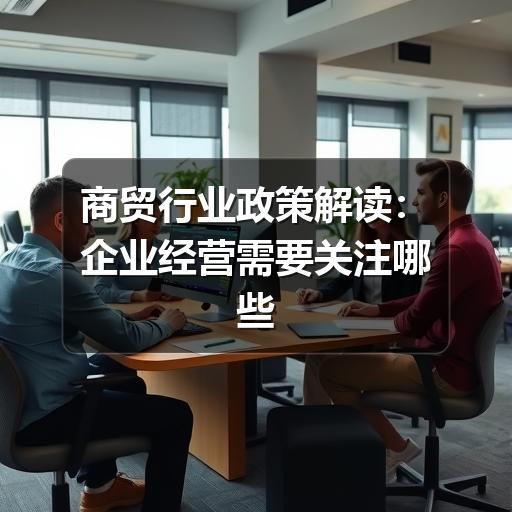 商贸行业政策解读:企业经营需要关注哪些变化