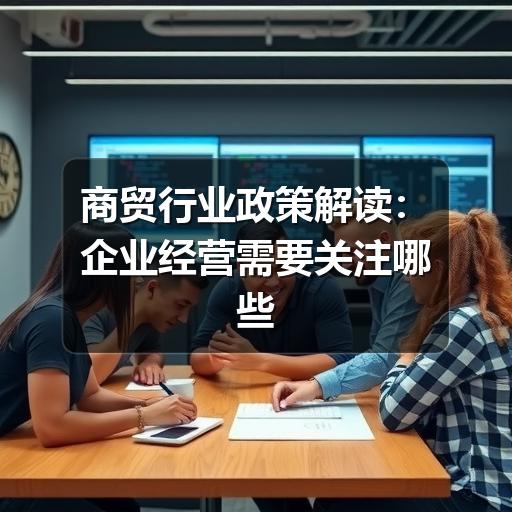 商贸行业政策解读:企业经营需要关注哪些变化